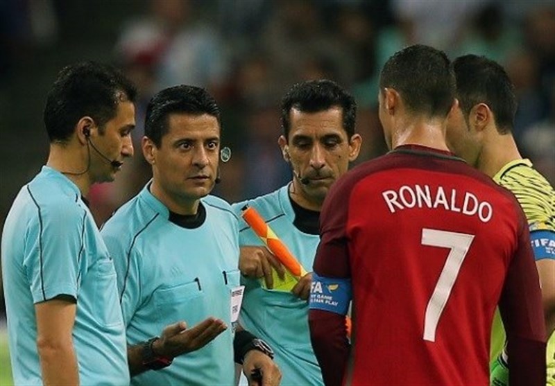 کاپیتان تیم ملی پرتغال-داور ایرانی-جام کنفدراسیون ها