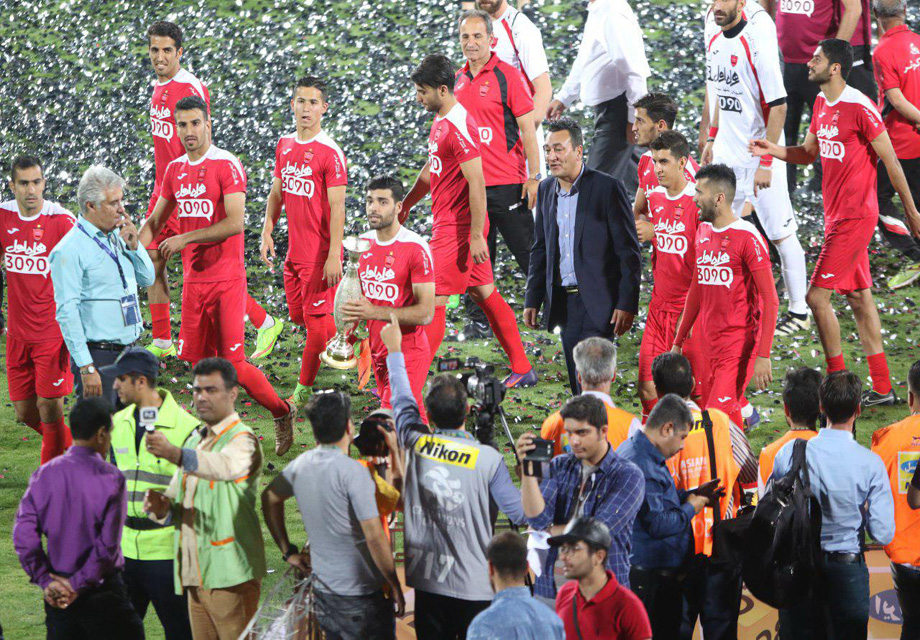 جشن قهرمانی پرسپولیس-سوپرجام ایران-مهدی طارمی