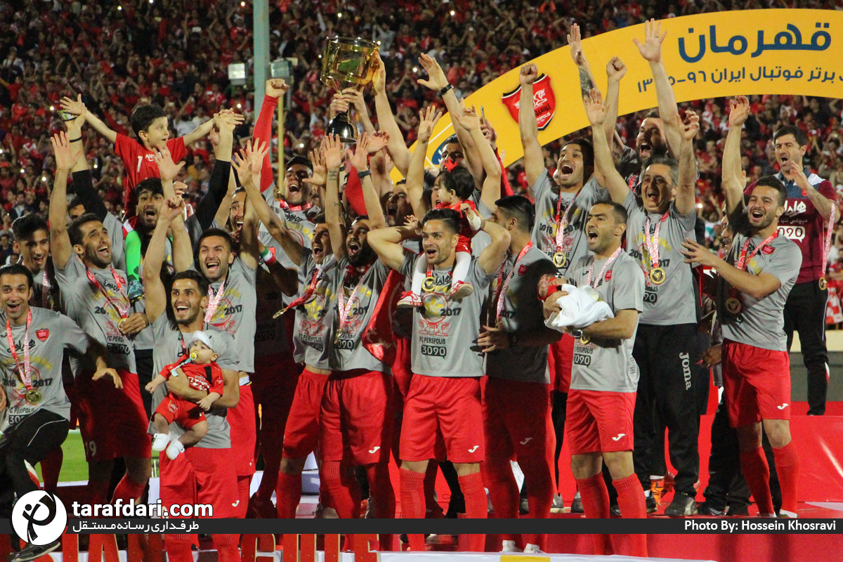 بازیکنان پرسپولیس-لیگ برتر-جشن قهرمانی-پرسپولیس