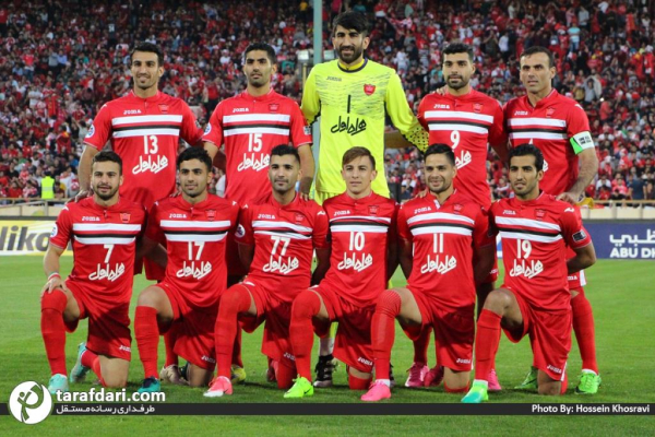 بازیکنان پرسپولیس-لیگ قهرمانان آسیا-عکس تیمی پرسپولیس-تیم پرسپولیس