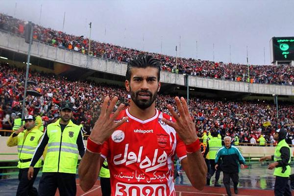 پرسپولیس-بازیکن پرسپولیس-دربی82-گلزنی رامین رضاییان-لیگ برتر