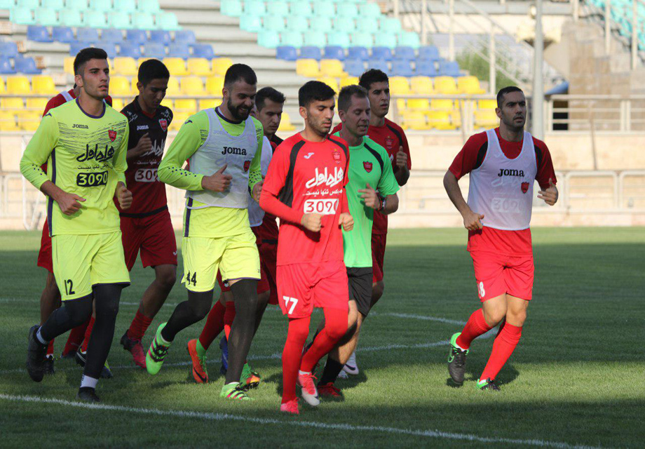 بازیکنان پرسپولیس-تمرین پرسپولیس-محسن مسلمان