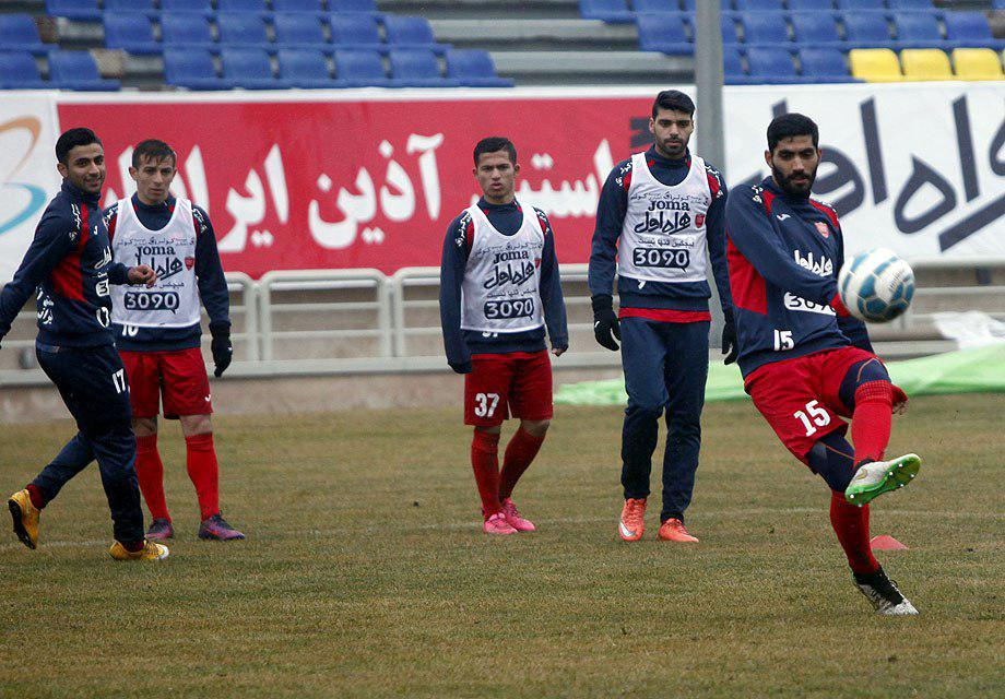 پرسپولیس-بازیکنان پرسپولیس-محمد انصاری-تمرین پرسپولیس