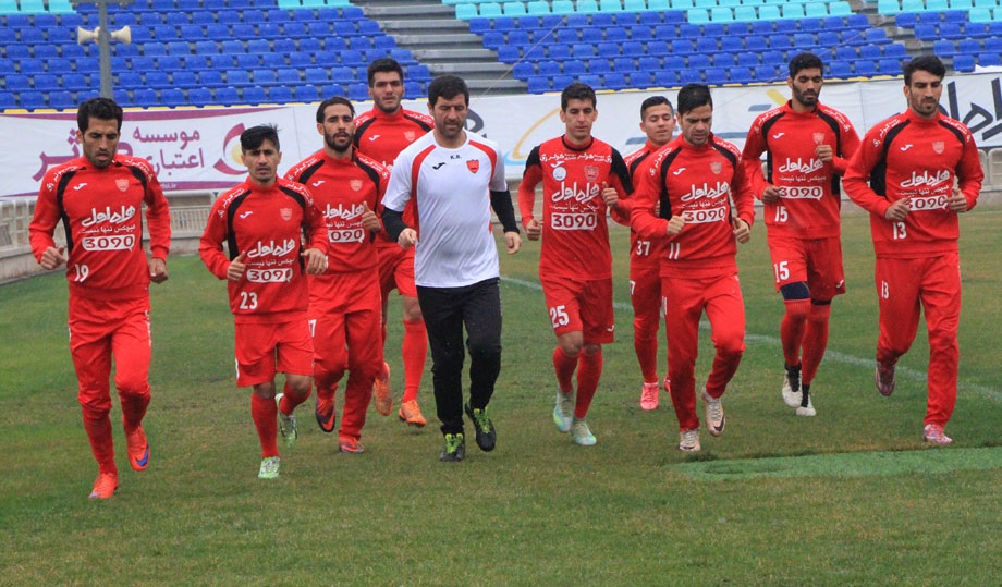 پرسپولیس-تمرین پرسپولیس-کریم باقری-بازیکنان پرسپولیس