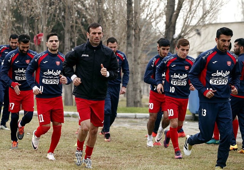پرسپولیس-تمرینات پرسپولیس-بازیکنان پرسپولیس