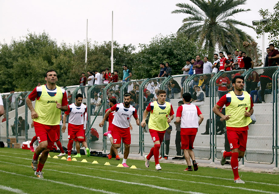 بازیکنان پرسپولیس-تمرین پرسپولیس-سید جلال حسینی