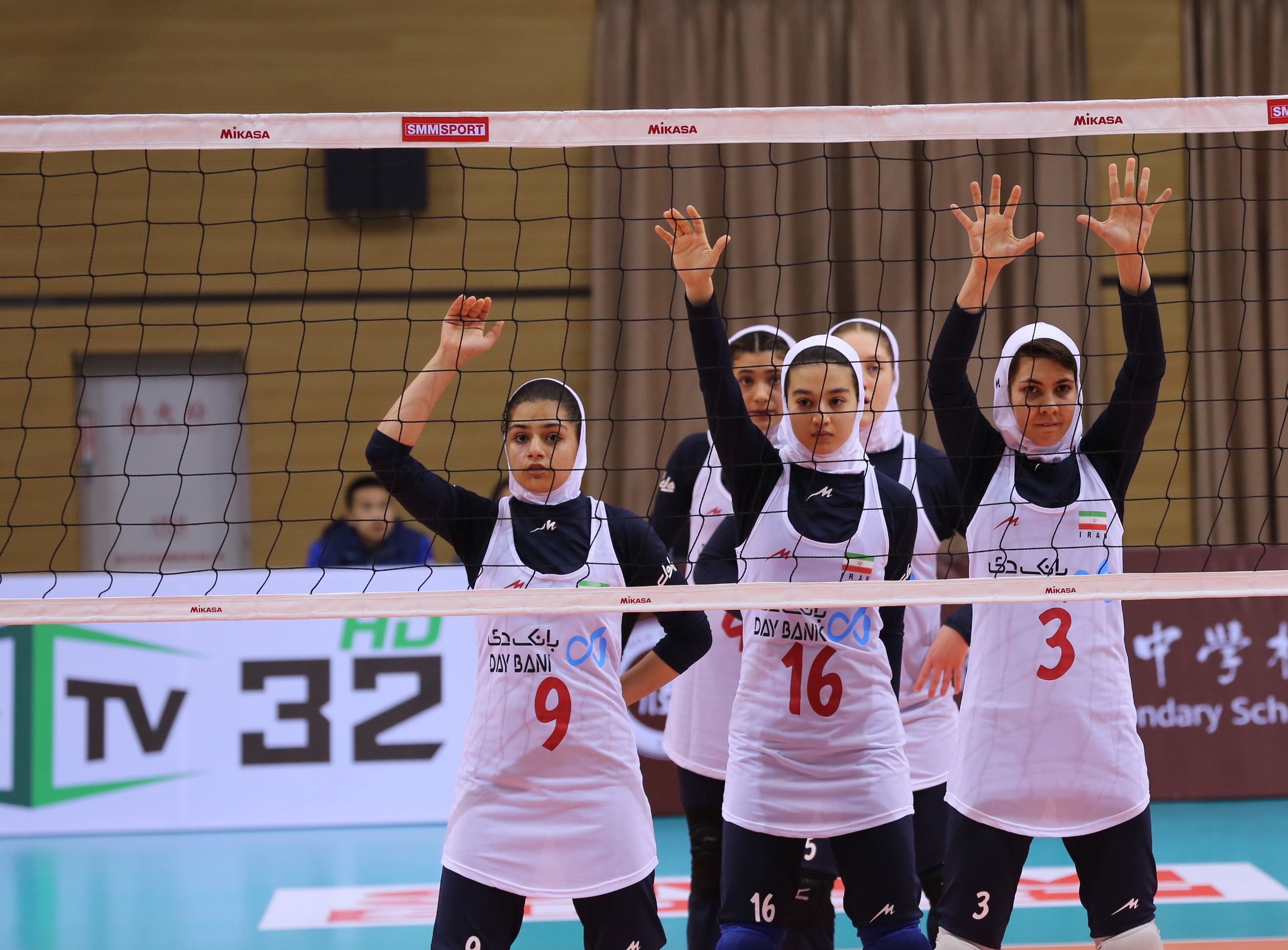 والیبال-والیبال بانوان-والیبال دختران-تیم ملی والیبال دختران ایران