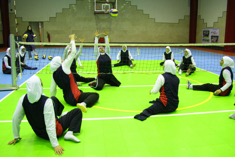 والیبال نشسته-والیبال نشسته بانوان ایران-لیگ برتر والیبال نشسته