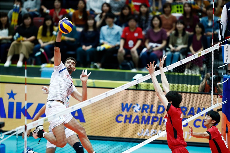 والیبال-تیم ملی والیبال ژاپن-تیم ملی والیبال ایران