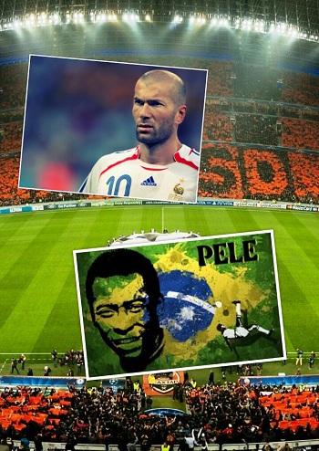 Zinedine Zidane vs Pele 