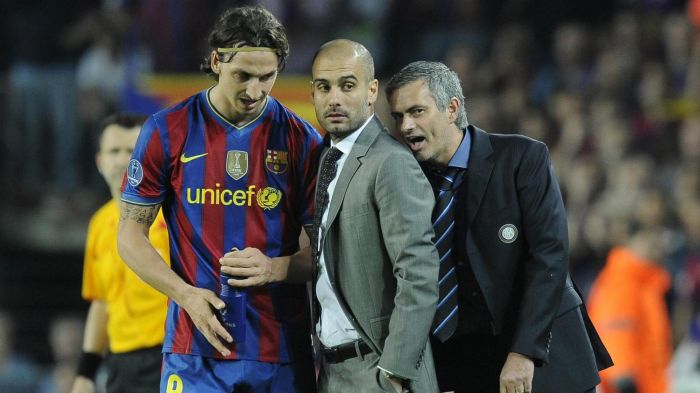 Zlatan Ibrahimovic- Manchester United- Manchester City- Barcelona- Pep Guardiola- زلاتان ابراهیموویچ- پپ گواردیولا- منچستریونایتد- بارسلونا