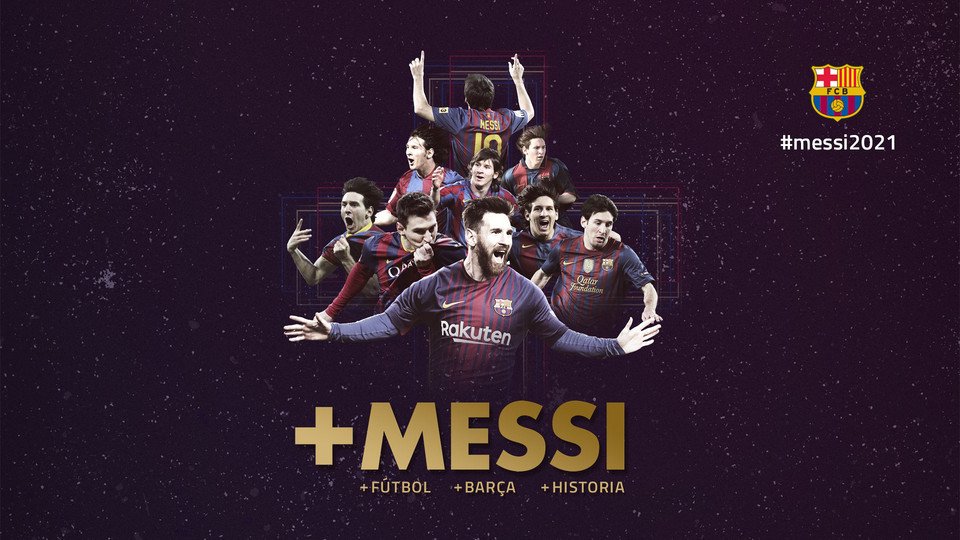 لالیگا-بارسلونا-لیگ اسپانیا-طرح گرافیکی تمدید قرارداد مسی