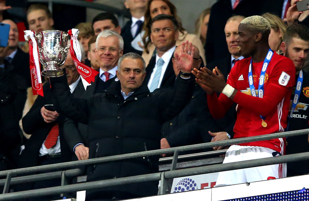 Jose Mourinho- Leauge Cup-Manchester United