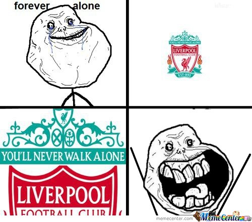 for ever alone..
