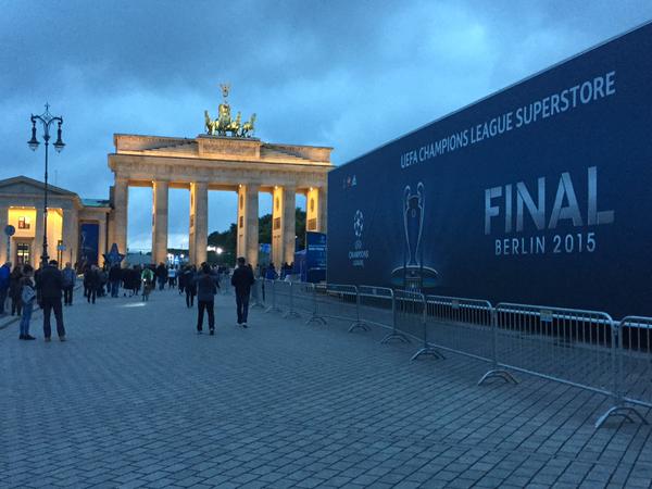 عکس روز؛ برلین آماده برگزاری مهمترین فینال سال