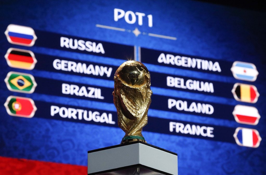 2018 world cup draw - روسیه