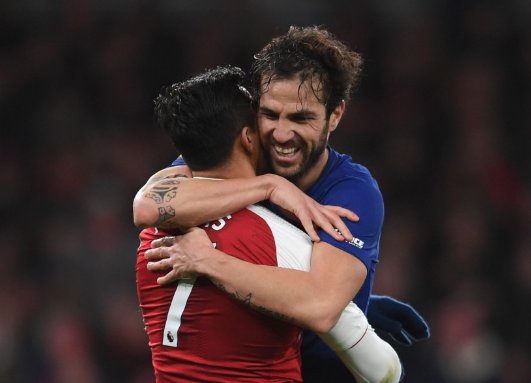 Fabregas - Sanchez - انگلیس