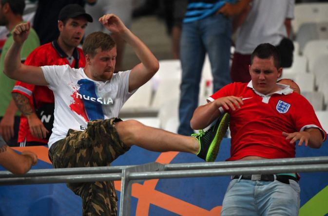 فوری؛ حمله هواداران روسیه به انگلیس پس از بازی