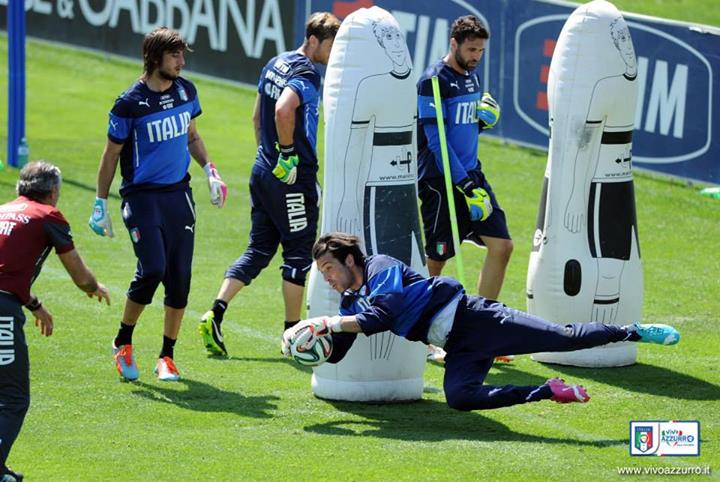 گزارش تصویری: تمرینات تیم ملی ایتالیا جهت حضور در جام جهانی
