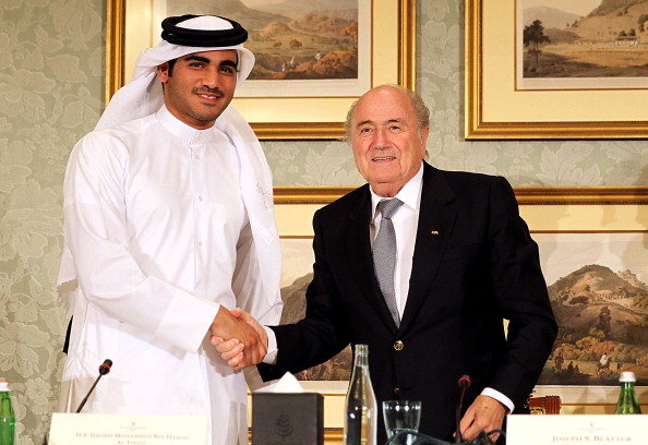 بلاتر: آلمان و فرانسه برای حذف قطر از میزبانی جام جهانی به من فشار آوردند