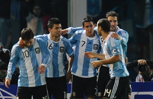 عکس روز: بنر هواداران تیم ملی آرژانتین در جام جهانی
