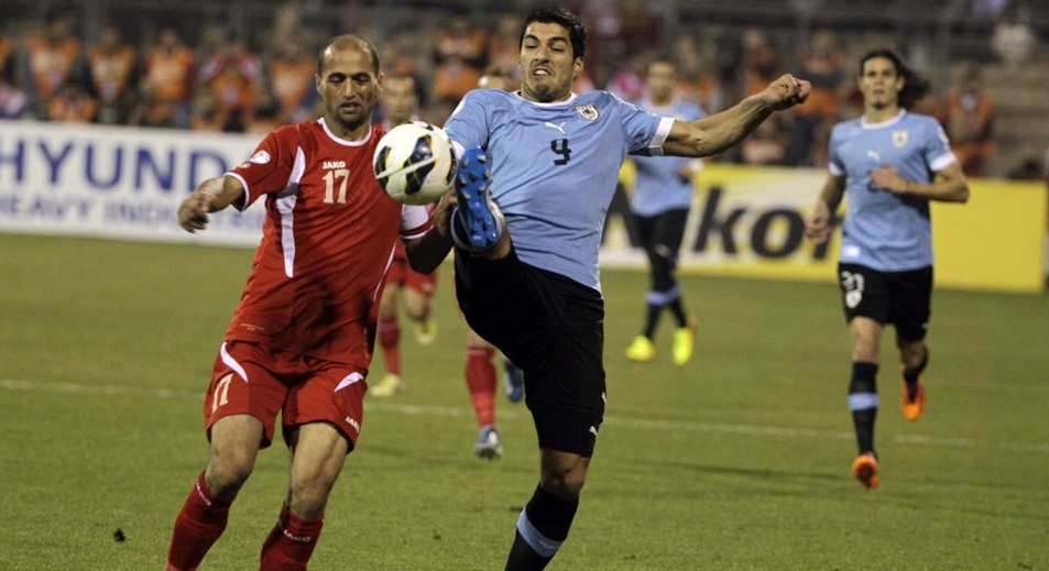 پلی آف جام جهانی؛ اردن 0 - 5 اروگوئه؛ شکست تحقیر آمیز نماینده آسیا
