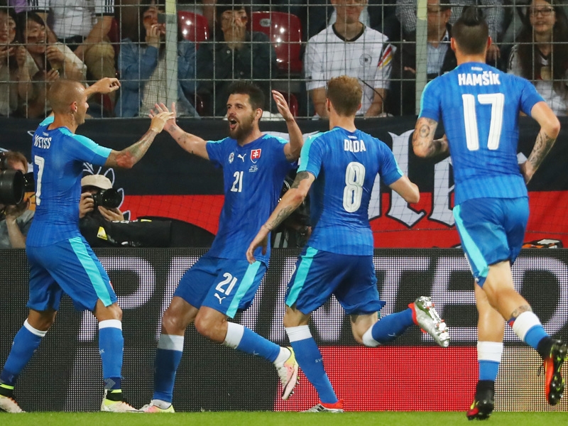 آلمان 1-3 اسلواکی؛ شکست ناامید کننده مانشافت در آستانه یورو