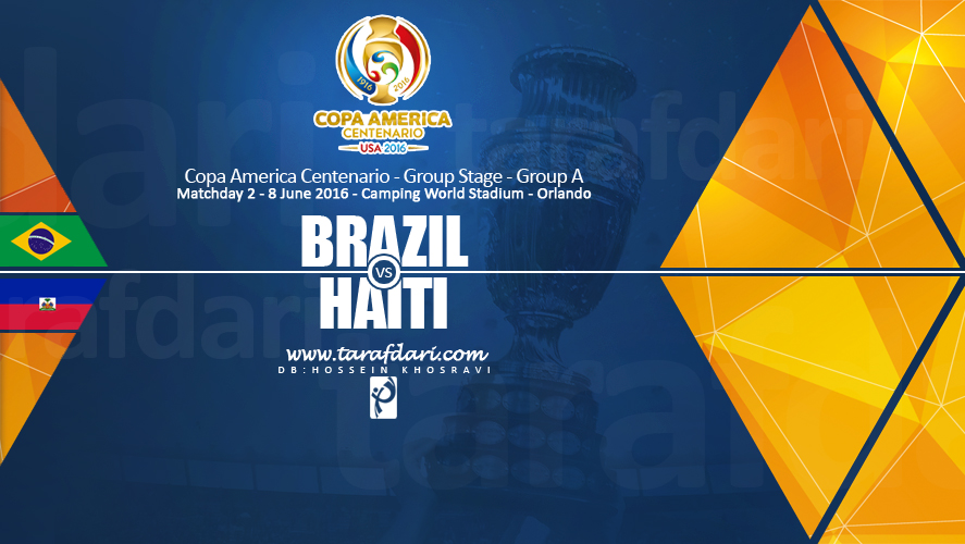 رسمی؛ ترکیب تیم های ملی برزیل و هائیتی