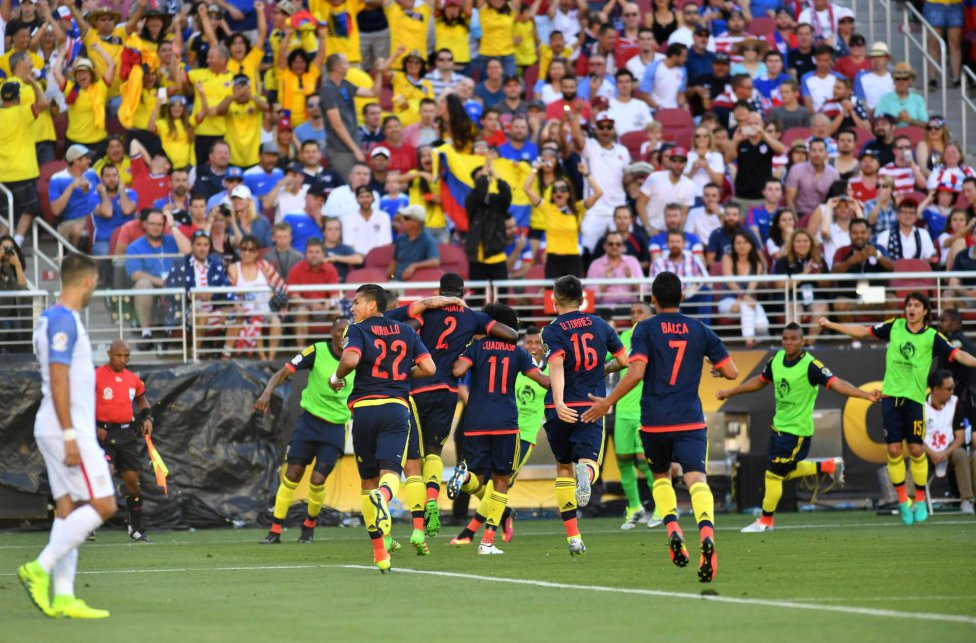 آمریکا 0-2 کلمبیا؛ شکست صاحب خانه در گام اول