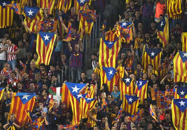 بیانیه باشگاه بارسلونا در خصوص ممنوعیت پرچم های کاتالونیا در فینال کوپا دل ری
