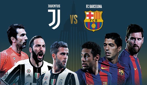 ترکیب رسمی - مسابقه یوونتوس و بارسلونا