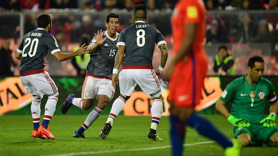 شیلی 0-3 پاراگوئه - مقدماتی جام جهانی