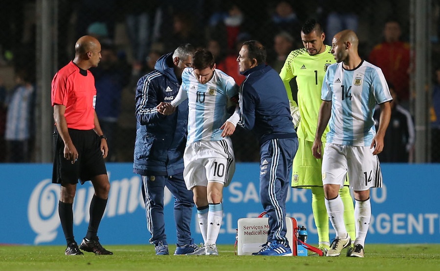 پزشک تیم ملی آرژانتین: شکستگی مهره کمر مسی دروغ است