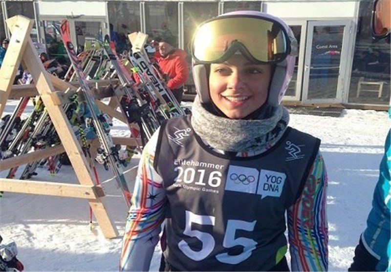حضور یک مرد در پیست، دختر اسکی باز ایرانی را هفت ثانیه پیش انداخت!