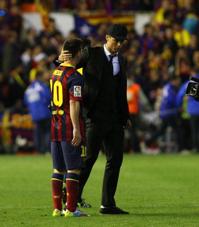 غروره رونالدو در حد مسی