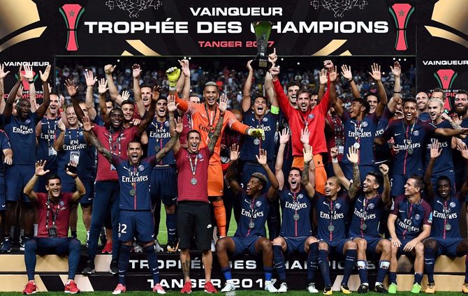 پاری سن ژرمن - پی اس جی - PSG - Paris Saint-Germain  - سوپر کاپ فرانسه - Trophee des Champions