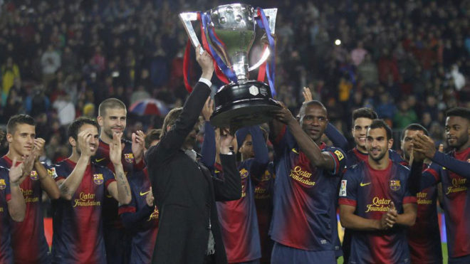 Eric Abidal - Barcelona FC - Blaugrana - بلوگرانا - آبی و اناری ها - بارسلونا - لالیگا - La Liga  -Tito Vilanova