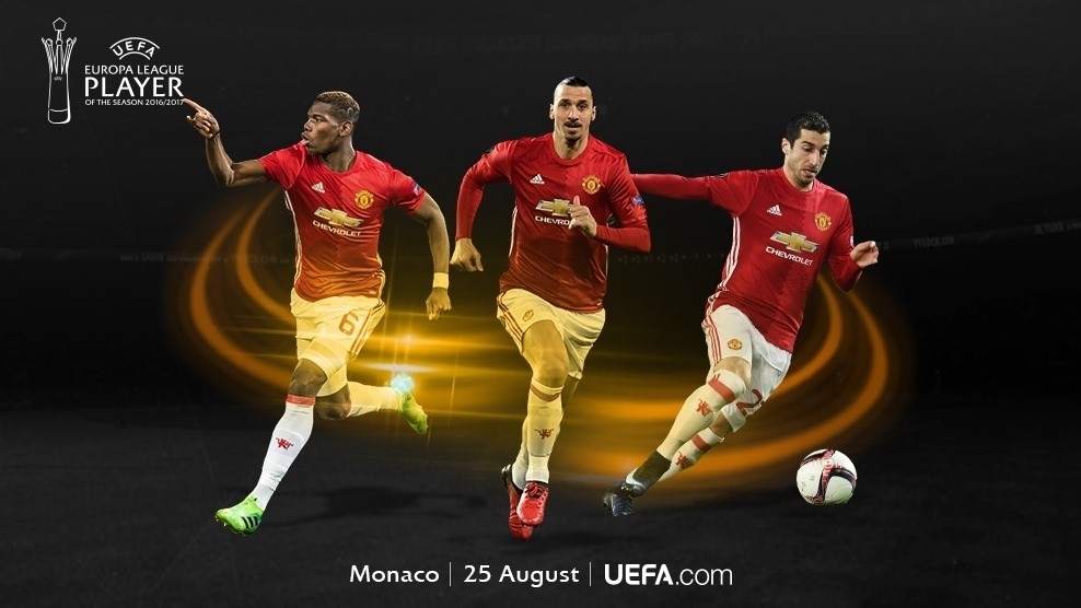 Zlatan Ibrahimovic - Henrikh Mkhitaryan - Paul Pogba - لیگ اروپا - منچستریونایتد - Masnchester United - من یونایتد - Man United - شیاطین سرخ - Red Devils - Europa League - UEFA