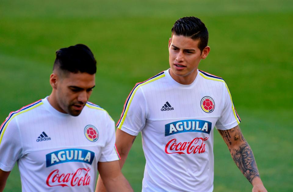 کلمبیا - Columbia - James Rodriguez - Radamel Falcao