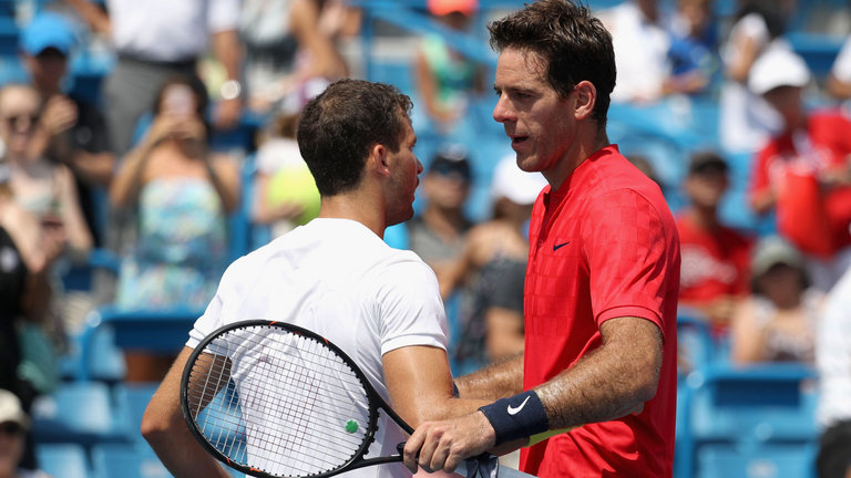 مسترز سینسیناتی - Delpo - Juan Martin Del Potro - برج تاندیل - Cincinatti Masters - Grigor Dimitrov