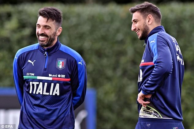 تیم ملی ایتالیا-تمرینات ایتالیا-دروازه بان تیم ملی ایتالیا-سری آ ایتالیا