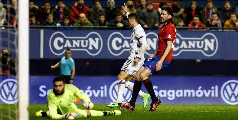 اوساسونا-رئال مادرید-هفته بیست و دوم لالیگا اسپانیا
