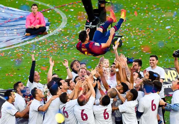 بارسلونا-قهرمانی بارسلونا در لیگ قهرمانان اروپا-لالیگا اسپانیا