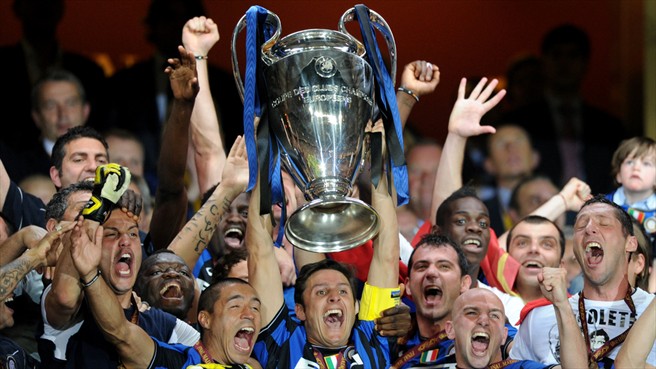 قهرمانی اینتر در لیگ قهرمانان 2010-سه گانه اینتر-لیگ قهرمانان اروپا