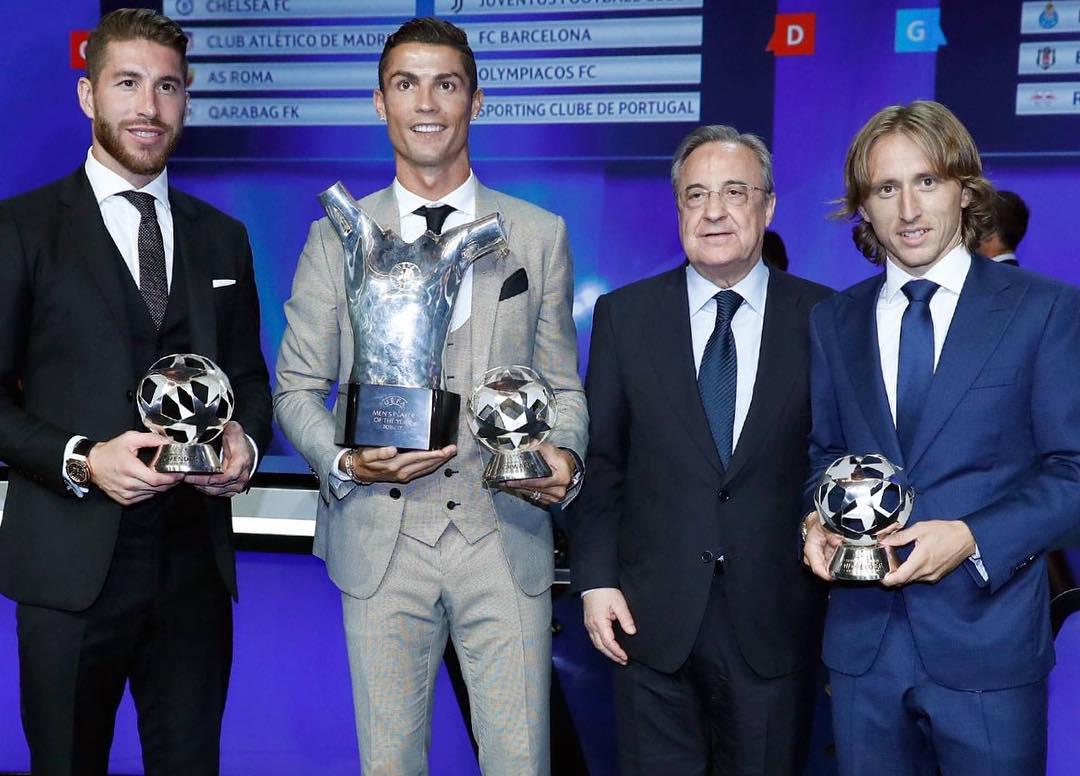 جوایز بهترین های اروپا-لالیگا اسپانیا-رئال مادرید