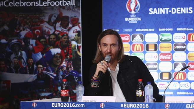 کنفرانس خبری دیوید گاتا پیش از آغاز مسابقات یورو 2016 (عکس)
