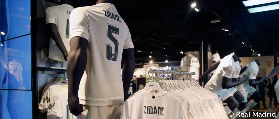 فروش موفق پیراهن های شماره 5 رئال مادرید با نام "زیدان" ادامه دارد