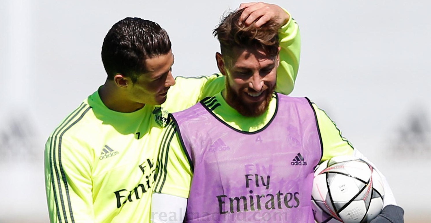 حضور کامل رونالدو در تمرین امروز رئال مادرید؛ CR7 آماده برای چهارشنبه شب