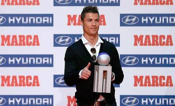 کریستیانو رونالدو به عنوان بهترین بازیکن فصل پیش لالیگا انتخاب شد