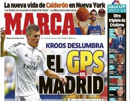 عناوین مهم روزنامه های کشور اسپانیا؛ 28 اکتبر 2014